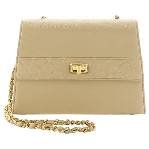 chanel trapezoid flap bag